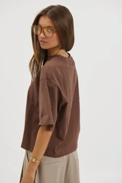 Carmen Top Chocolate