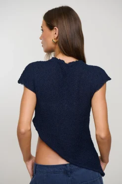 Cassie Top Navy