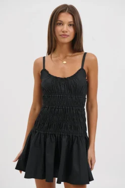 Chanelle Mini Dress Black