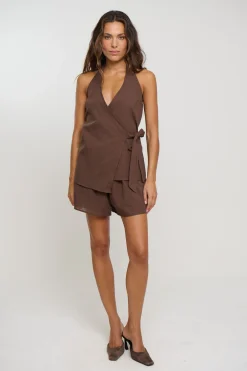 Chantelle Wrap Set Chocolate