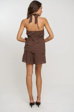 Chantelle Wrap Set Chocolate