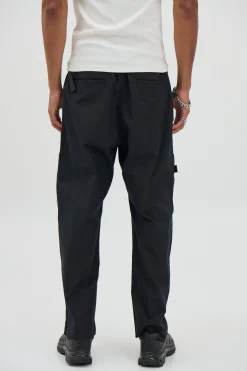 Charlie Baggy Nylon Pant Black