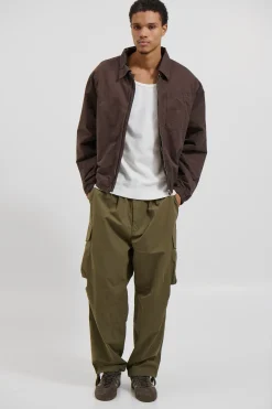 Charlie Soft Cotton Bomber Choc