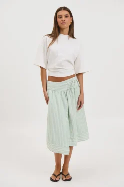 Chase Midi Skirt Sage