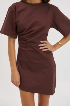 Cici Mini Dress Chocolate