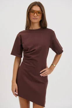 Cici Mini Dress Chocolate