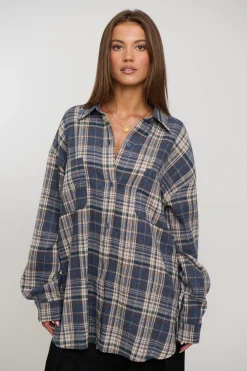Clarity Shirt Ash Plaid