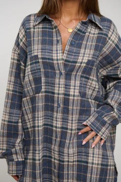 Clarity Shirt Ash Plaid