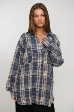 Clarity Shirt Ash Plaid