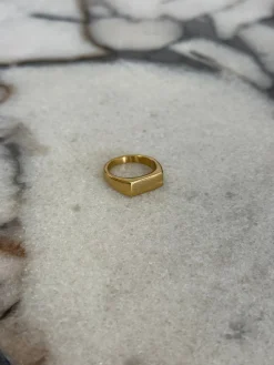 Classic Signet Ring Gold