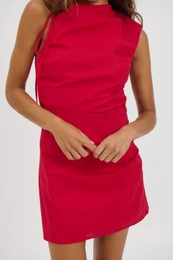 Clea Mini Dress Cherry