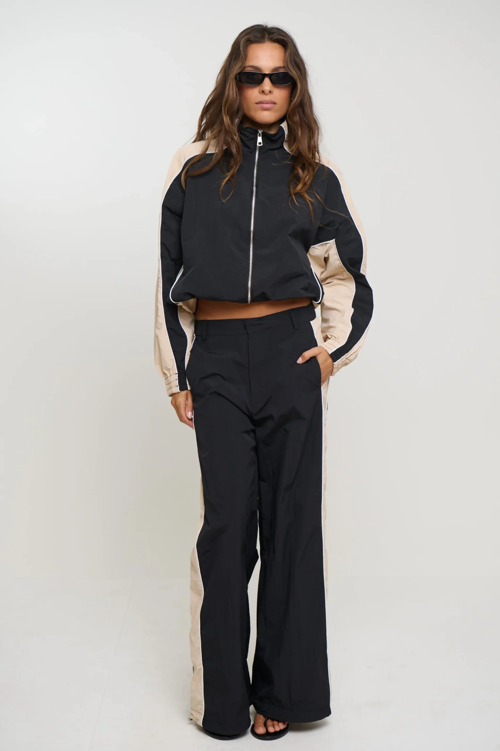 Cleo Windbreaker Black