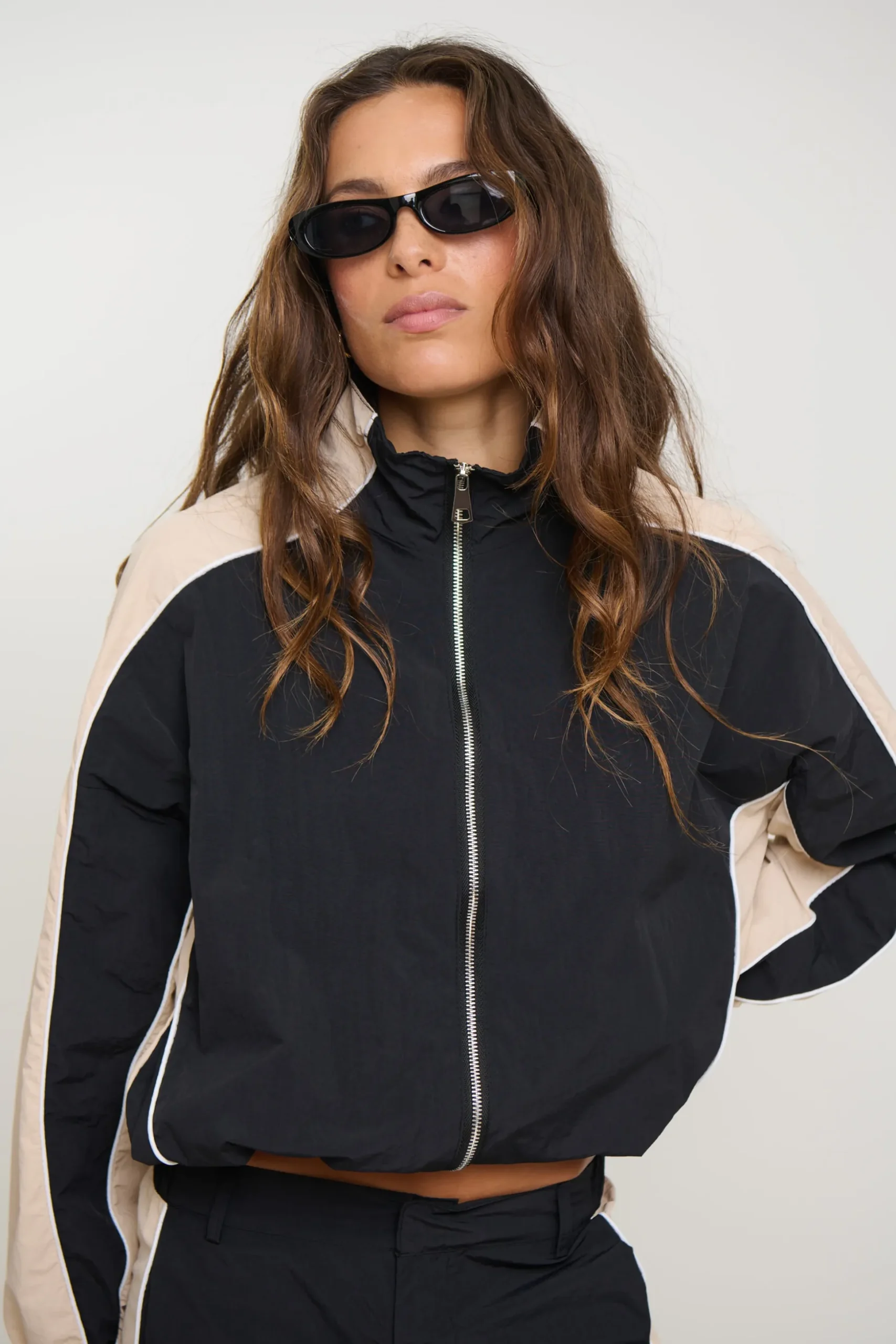 Cleo Windbreaker Black
