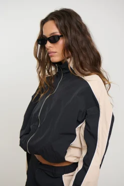 Cleo Windbreaker Black