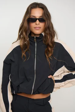 Cleo Windbreaker Black