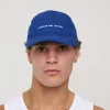 College Cap Minimal Blue