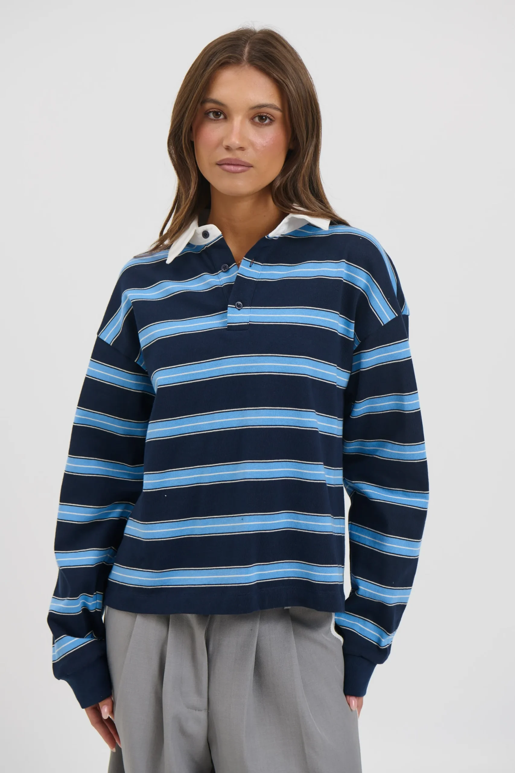 Countryside Jersey Midnight Stripe