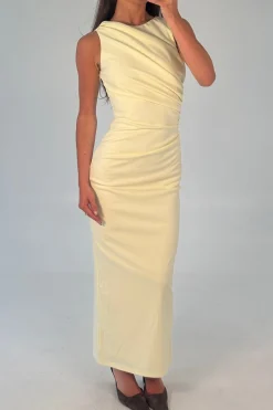 Daphne Midi Dress Butter