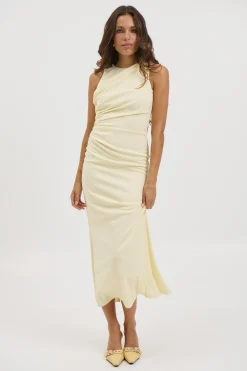 Daphne Midi Dress Butter