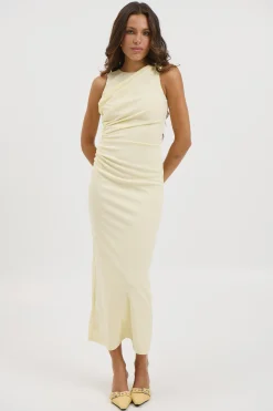 Daphne Midi Dress Butter