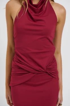 Darling Maxi Dress Wine