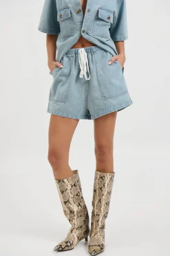 Delaney Denim Set Vintage Blue