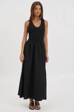 Destiny Maxi Dress Black