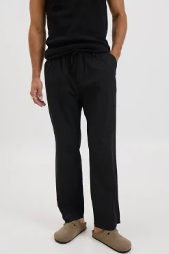 Dion Relaxed Pant Black