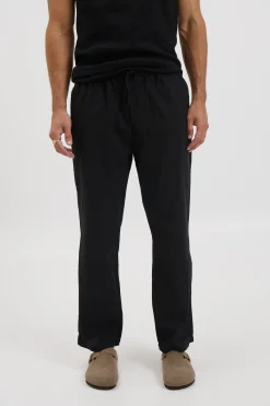 Dion Relaxed Pant Black