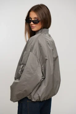 Dua Bomber Jacket Grey