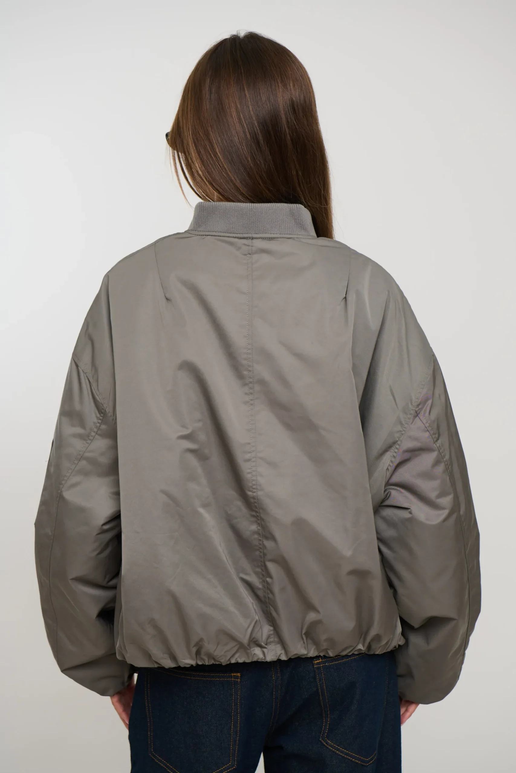 Dua Bomber Jacket Grey