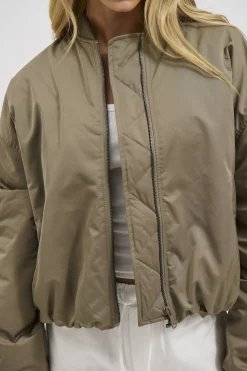 Dua Bomber Jacket Khaki
