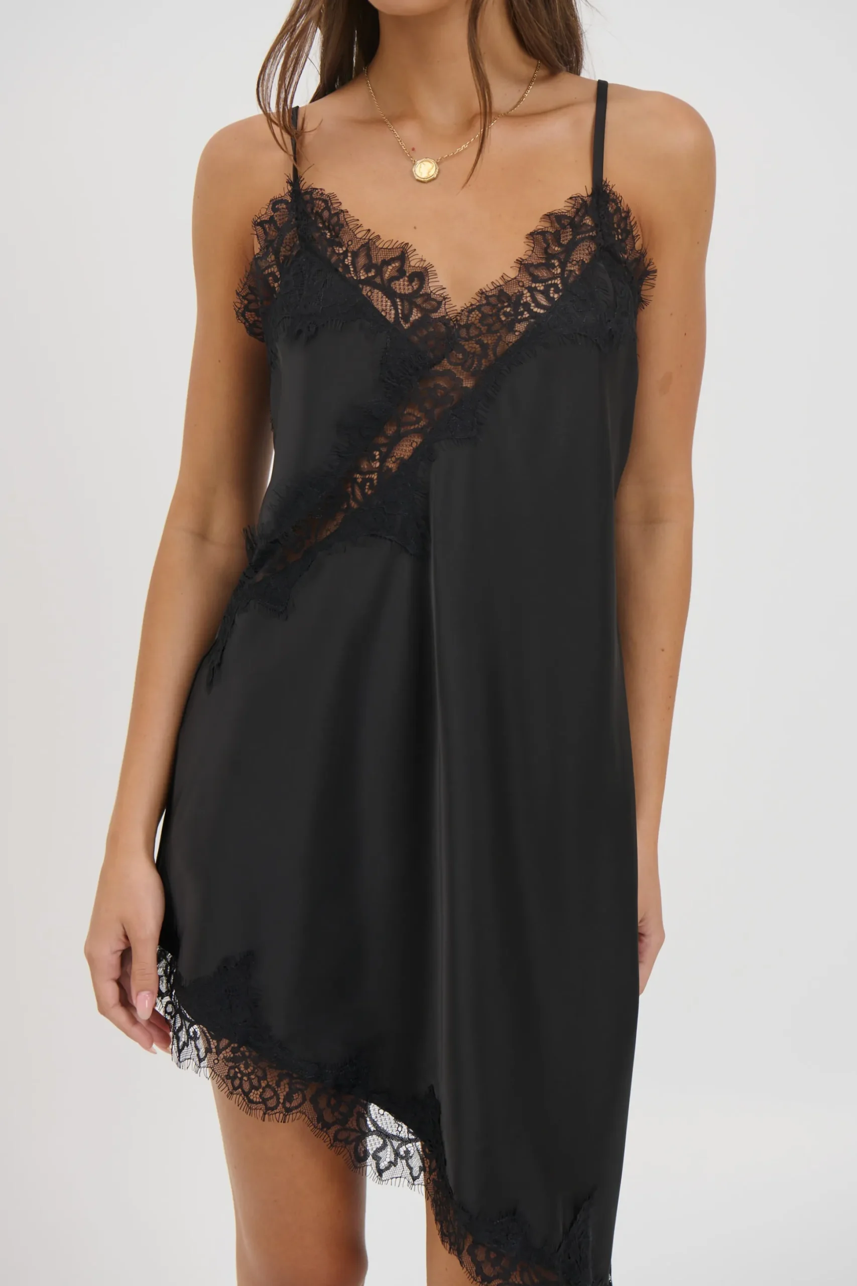 Electra Lace Dress Black