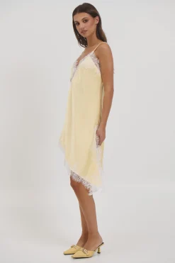 Electra Lace Dress Lemon