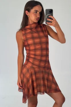 Elky Mini Dress Orange