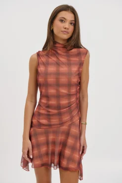 Elky Mini Dress Orange