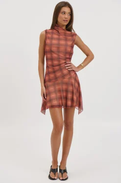 Elky Mini Dress Orange