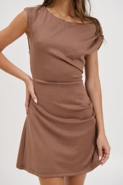 Ella Mini Dress Chocolate
