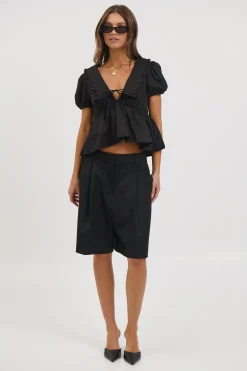 Elouise Shirt Black