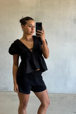 Elouise Shirt Black