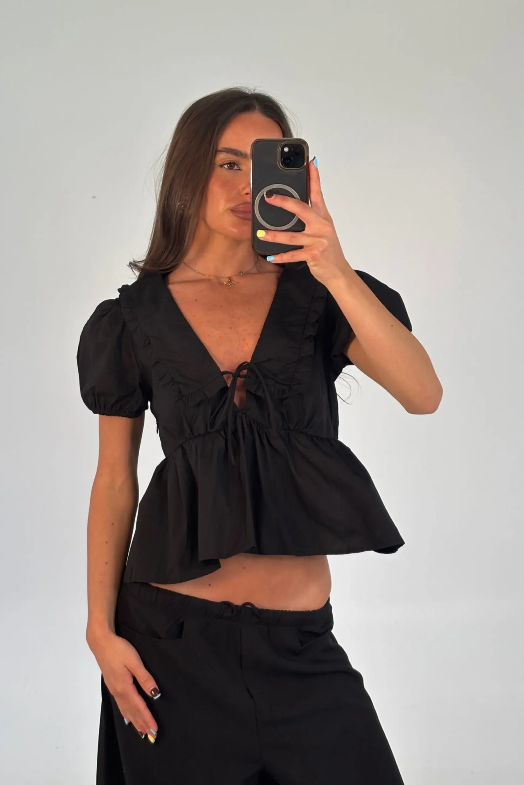 Elouise Shirt Black
