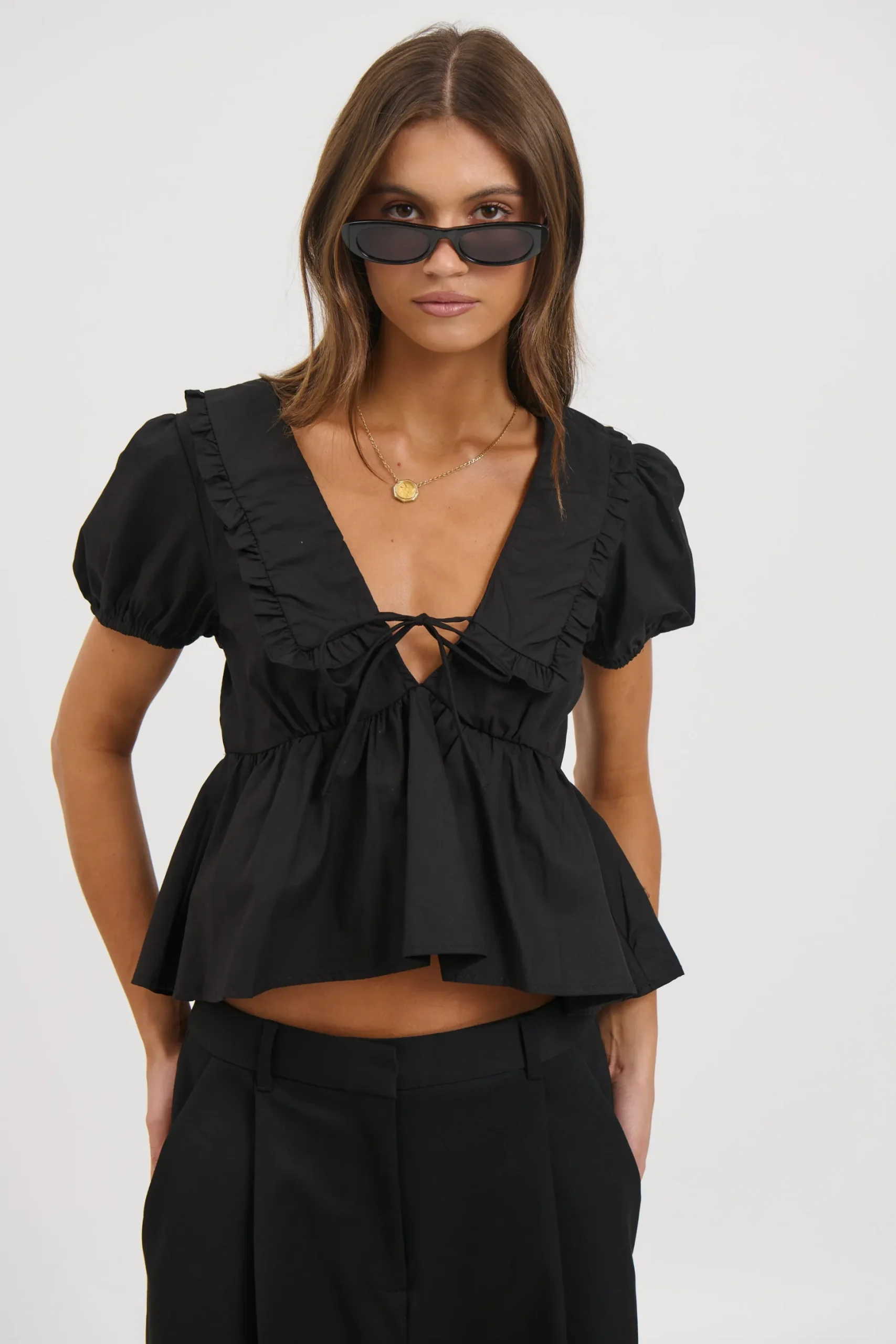 Elouise Shirt Black