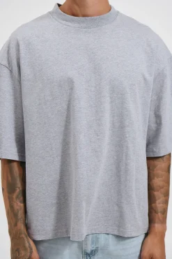 Emmett Box Tee Grey