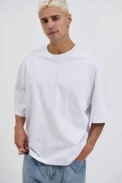 Emmett Box Tee White