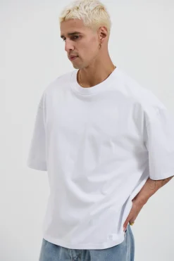 Emmett Box Tee White