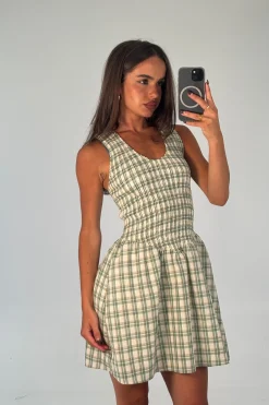 Essie Mini Dress Beige