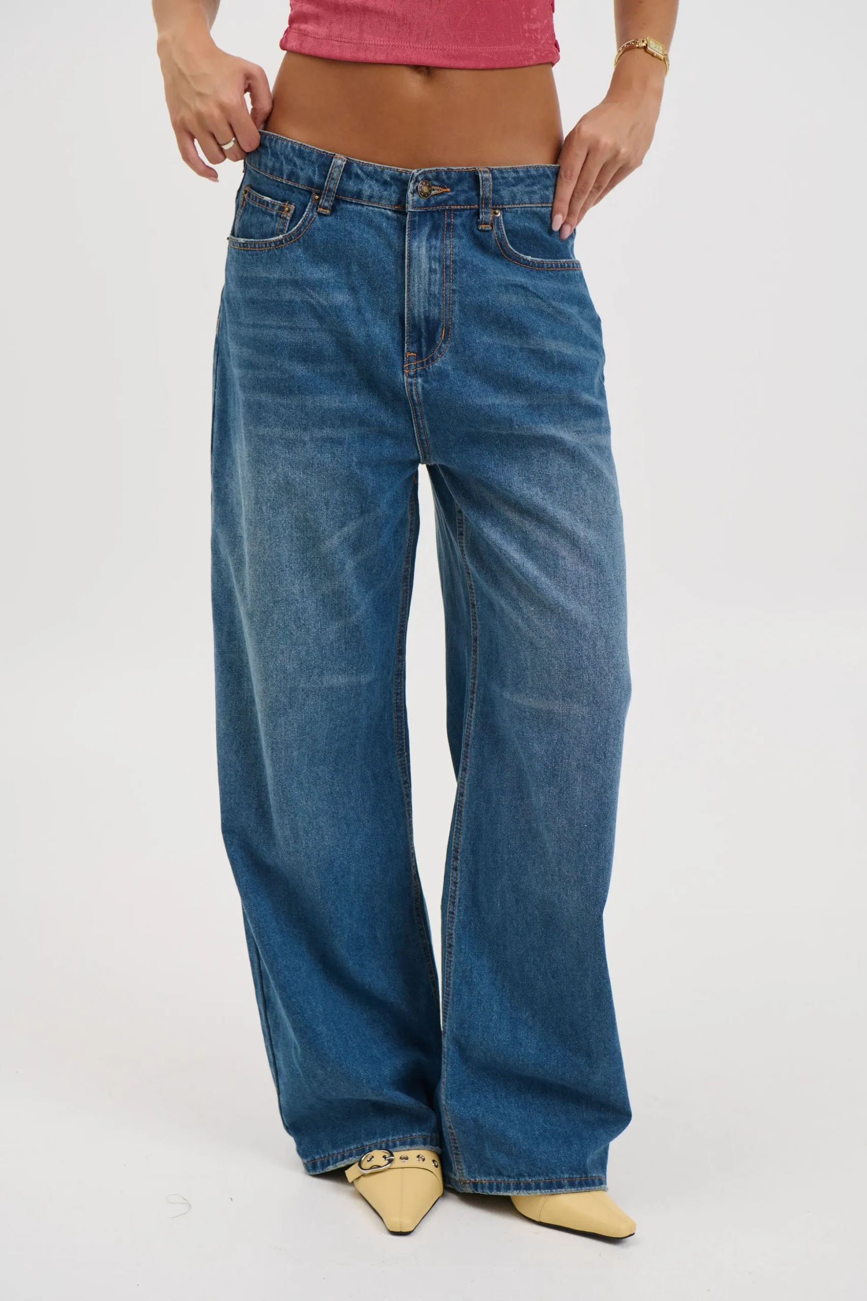 Evolve Jean Mid Blue