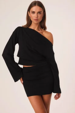 Flynn Top Black