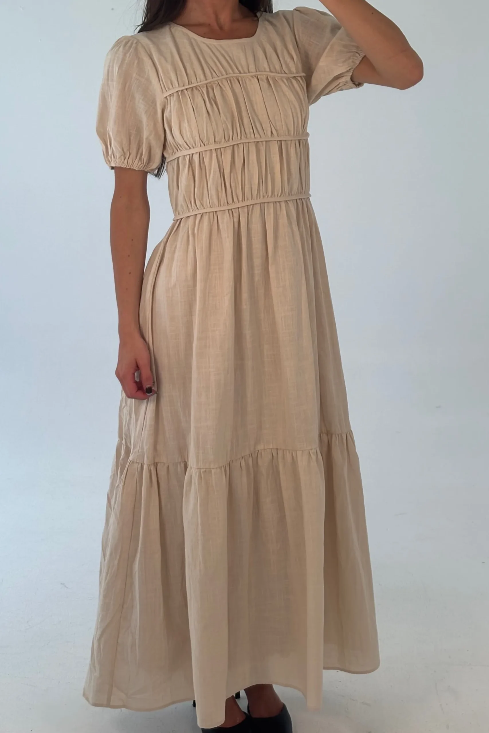 Gianna Maxi Dress Oat