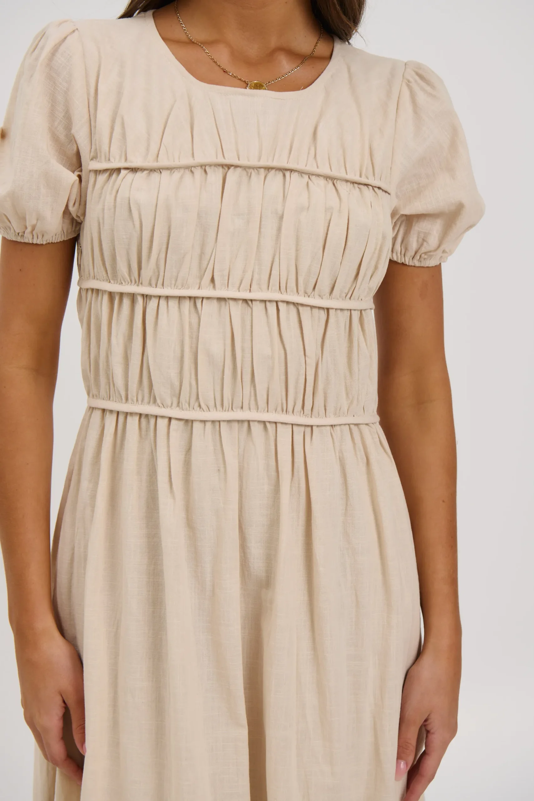 Gianna Maxi Dress Oat